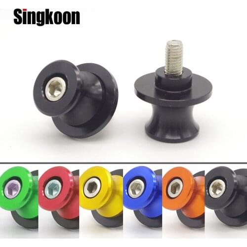 CNC Aluminum motorcycle Stand swingarm spools Slider 8mm For Honda RC51 RC 51 (RVT1000R) 2000-2006 2001 2002 2003 2004 2005