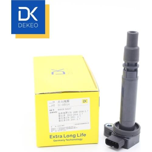 DEKEO Ignition Coils For Golden Cup Sea Lion 1TR Honda Prado 2TR 3TR 90 J120 90919-02237