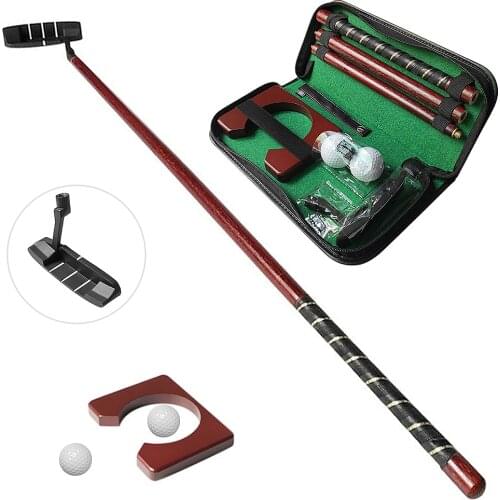 Golf Putting Set with Golf Putter 2 Balls Golf Putting Cup Portable Golf Putter Kit Fits for Right Handed