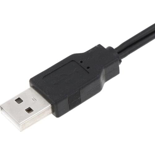 Dual RCA Male To USB Male A Composite Adapter Audio Video Data Extension Cable