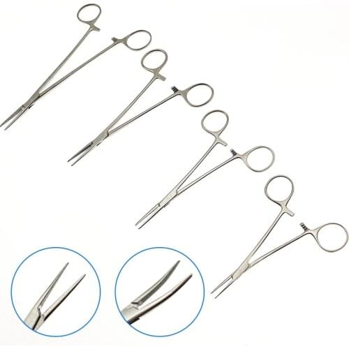 Hemostatic Clamp Forceps Surgical Forceps Stainless Steel Hemostatic Forceps Locking Clamps