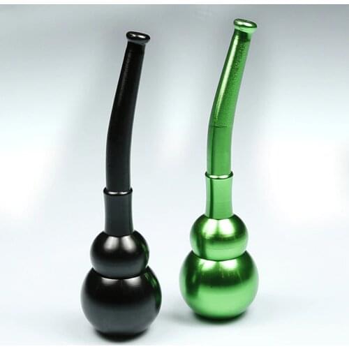Gourd Smok Metal Pipes Portable Pipe Herb Tobacco Creative Smoking Pipe Gifts Narguile Grinder Smoke Random Delivery