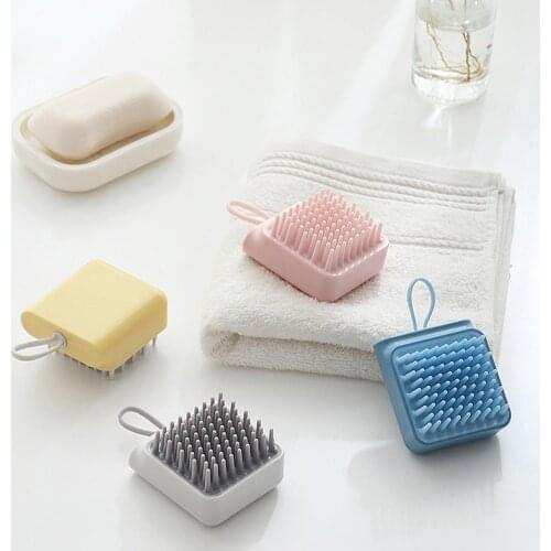 Scalp Shower Body Massage Relax Head Massager Multifunctional Household Massage Shampoo Head Hair Cleaning Bath Brush Comb
