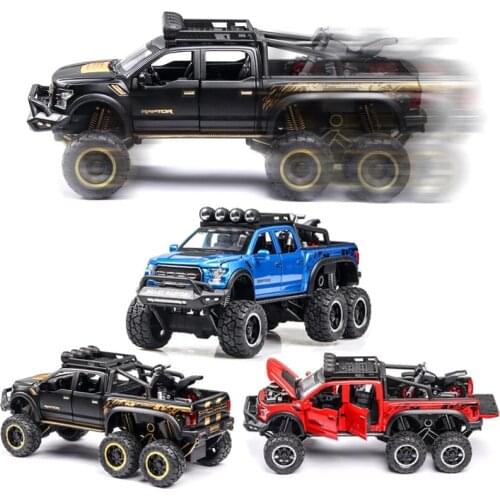 1:24 ford f150 Car Model Alloy Car Die Cast Toy Car Model Pull Back Childrens Toy Collectibles Free Shipping