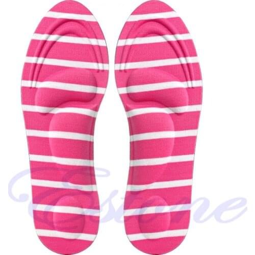 2pcs 7Colors 3D Sponge Soft Insole Comfort High Heel Shoe Pad Pain Relief Insert Cushion For Women