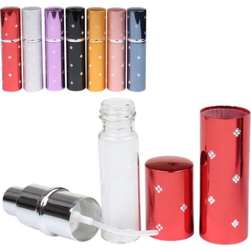 Delicate Perfume Bottle With Spray For Women Makeup 10ML Atomizer Empty Cosmetic Container Travel Portable Make Up Accessorie