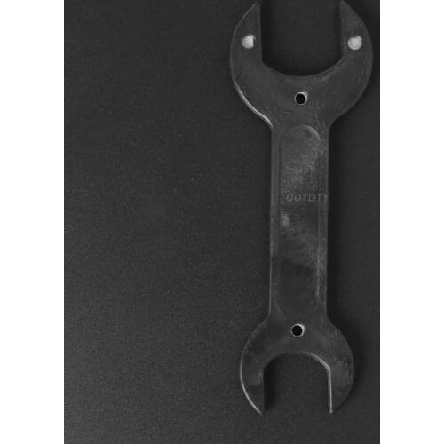 OOTDTY Faucet wrench Double Headed Stay Open Wrench Double End Spanner Special Wrench