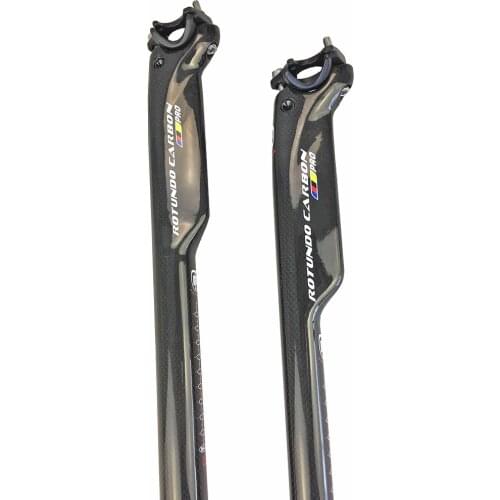 ROTUNDO carbon fiber bicycle seatpost bike seat post road mtb seat tube 27.2/30.8/31.6mm 3k gloss cycling