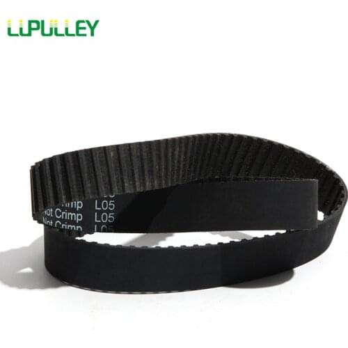 LUPULLEY T5 Model Timing Belt With Width 10/15/20/25/30/35/40/45/50mm Pitch Length 370/375/390/395/400/410/420/425/430/435/450mm