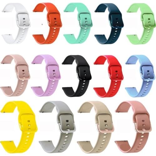 SIlicone Sport Watchband For Huami Amazfit GTR 2E 2 GTR2 47mm Bracelet 22mm Straps for Amazfit Pace Stratos 2 2S 3 Correa