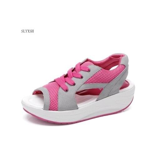 Girls Sandals 2018 New Summer Fashion pink nylon Kids Sandals Children Princess Flat Shoes Beach Sandals For Girls EU34-40