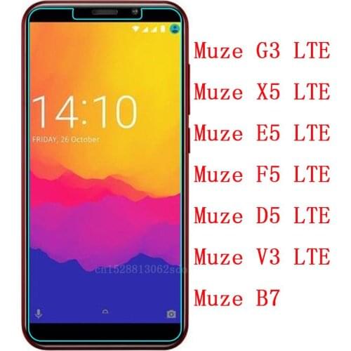 Prestigio Wize Q3 G3 Lte Glass Screen Protector For Prestigio Muze X5 F5 E5 D5 B7 V3 Lte Tempered Glass SmartPhone Film Cover
