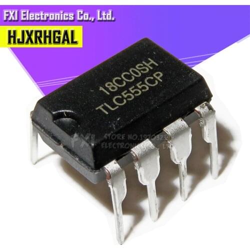 10PCS TLC555CP TLC555 DIP8 DIP LinCMOSE TIMERS new original