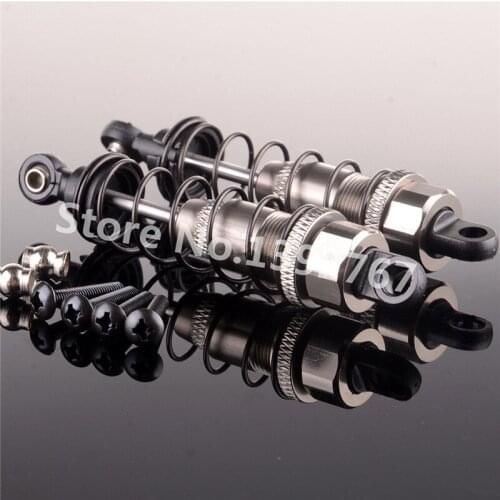 2Pcs/Lot RC Alum Front Oil Adjustable Shock Absorber 84mm K949-010 For 1/10 Scale Models Car WLtoys K949 CLIMBING Rock Crawler