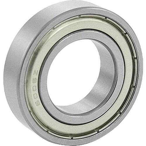 25mm ID 47mm OD 12mm Width Deep Groove Double Shielded Wheel Axle Ball Bearing 6005Z