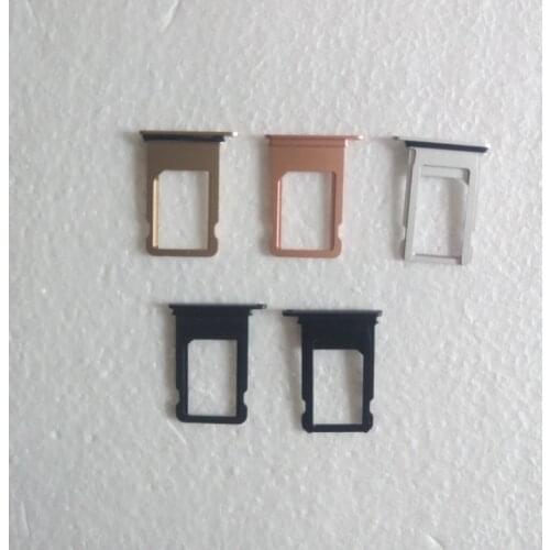 50pcs For iphone 7G 7P 7+ 7 Plus Nano SIM Card Holder Tray Slot Replacement Adapter Socket Accessories