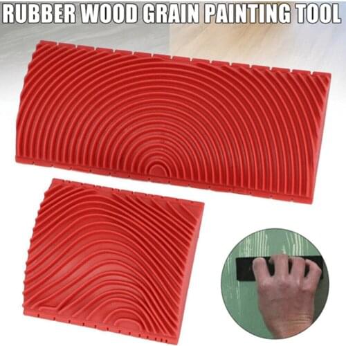 Wood Grain Painting Tool Wood Grain Tool Household Wall Art Paint Pattern Rubber DIY Graining Painting Tool For Wall Decoration