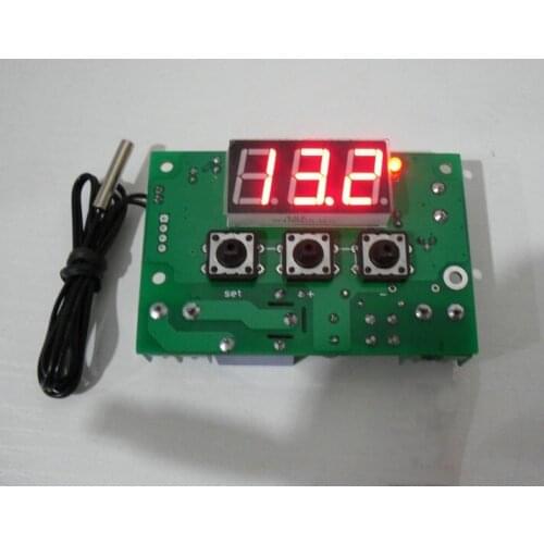 1pcs -50 ~ 110 degree temperature controller W1301 panel mounting precision digital thermostat Accuracy 0.1
