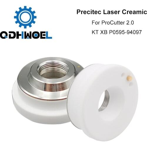QDHWOEL Precitec Laser Ceramic Dia.31mm M11 Thread KT XB P0595-94097 for Precitec ProCutter 2.0 Laser Head