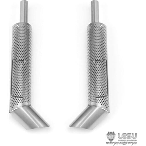 LESU Metal Equipment Rack Chimney for 1/14 TAMIYA MAN RC Tractor Truck DIY Model Car Hobby
