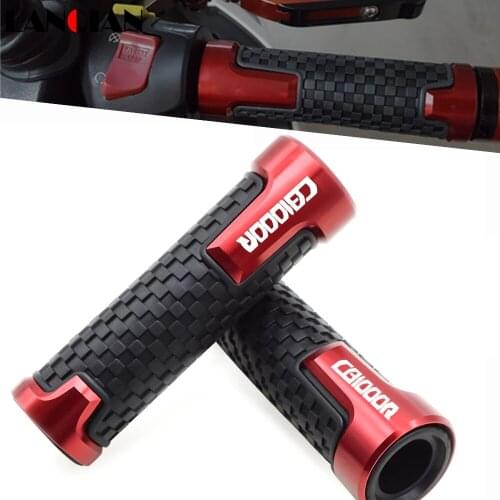 Fashion Handle Grips Motorbike Motocross Accessories Handle Bar Grips For Honda CB1000R 2008 2009 2010 2011 2012 2013 2014 Up