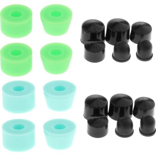 Skateboard Truck Rebuild Kit Bushings Washers Pivots Cups For Cruiser Trucks