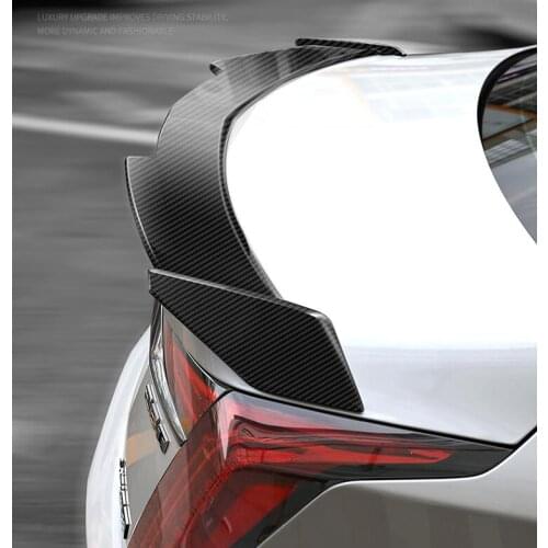 NEW High quality Carbon Fiber Rear Trunk Lip Spoiler Wing Fits For 19-20 Cadillac CT6 modified tail CT6V tail
