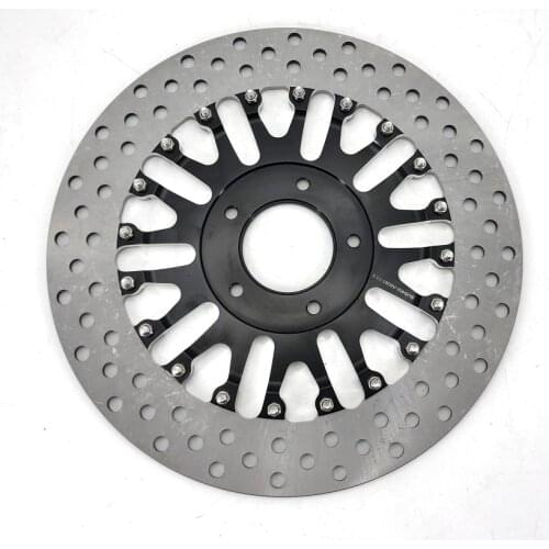 Motor 11.5-11.8 inch front Brake Disc Chrome Stainless Steel For Harley Sportster 883 1200 XL XLH 1130 VRSCA Dyna Wide Glide