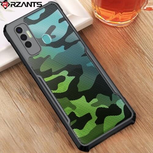 Rzants ForTecno Spark 7P Tecno Spark 7 6 6 Go Case Hard [Camouflage] Shockproof Slim Cover