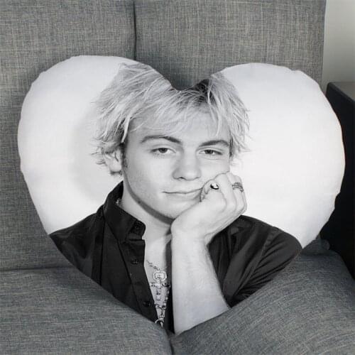 Ross Lynch Pillow Slips Heart Shape Pillow Covers Bedding Comfortable Cushion/Good For Sofa/Home/Car High Quality Pillow Cases