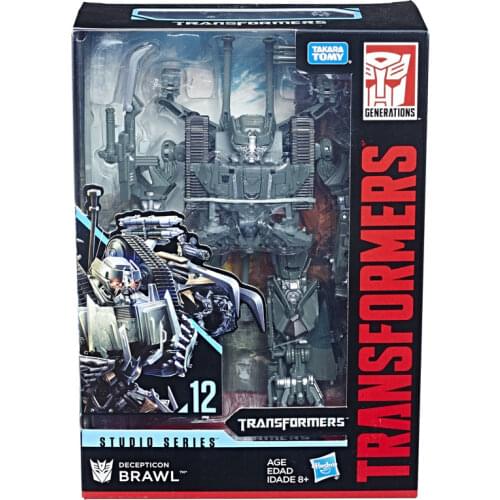 Hasbro Genuine Transformers Robot Car Autobots Toy SS12 V Brawl Figure Model Collectibles Boy Gift