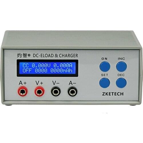 Battery Capacity Tester Mobile Power Charging Head Tester Electronic Load Cycle Test Charge 10V10mA-3A Discharge 30V5A EBC-A05