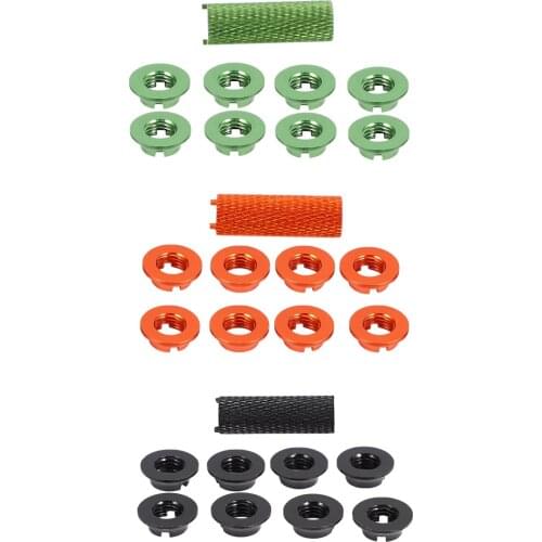 1Pcs for FUTABA Remote Control JR / Frsky Gear Switch Toggle Switch Accessories 8Pcs Aluminum Alloy Nut