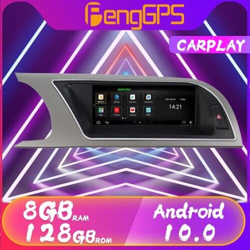 128G Android10 PX6 DSP For Audi A5 2009 2010 2016 Car DVD GPS Navigation Auto Radio Stereo Video Multifunction CarPlay HeadUnit