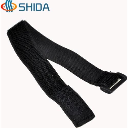 20*220mm 10pcs/lot adjustable Elastic band with plastic buckle/ hook and loop strech bands for sports/medical/model plane