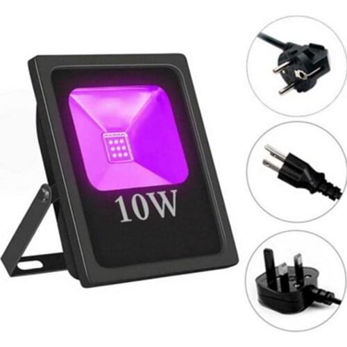 AC85-265V IP66 10W 20W 30W 50W Outdoor UV floodlight Waterproof Ultra Violet Flood Light Stage Light for DJ Disco Party Bar