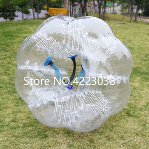 Free Shipping 1.5m Inflatable Football Bubble Ball Bumper Ball Body Zorbing Bubble Soccer Ball Outdoor Games For Adults