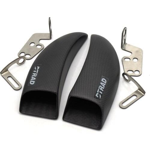 For DUCATI Multistrada 1000DS 2003-2006,1100/S 2007-2009, DTRAD Motorcycle Carbon Brake Ducts Air Cooling Fixing kit