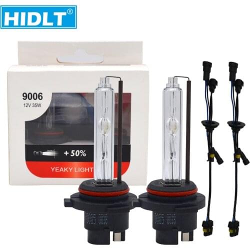 HIDLT Wholesale Yeaky 35W Xenon HID Bulbs 4500K 5500K H1 H11 H3 9005 9006 D2H H7 Auto Lamp 12V Car Light Xenon Headlight Bulb