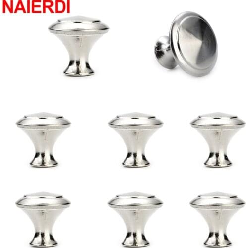 NAIERDI 8PCS Drawer Knobs Furniture Handles Cupboard Drawer Pull Kitchen Cabinet Handles Door Wardrobe Dresser Knob Hardware