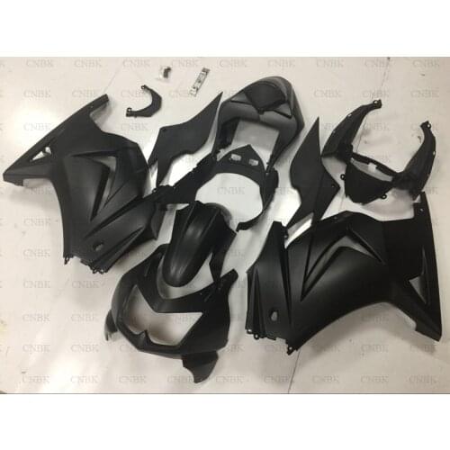 Motorcycle Fairing for EX 250 2013 EX 250 Bodywork 2012 Ninja 250R Fairings 2008 - 2014 matte Black