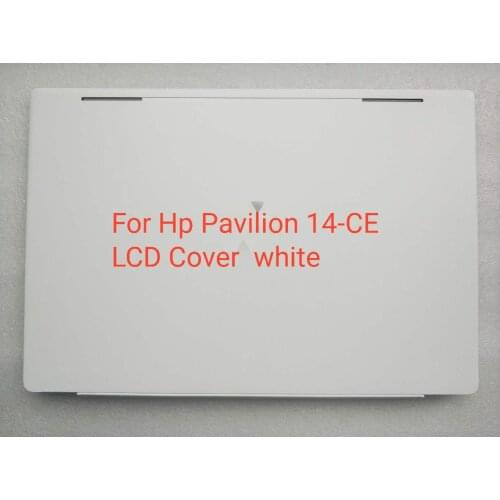 Original LCD Back Cover Dispiay back cover for HP Pavilion 14-CE With logo Rear Lid Case 52C7ALCTP50 Pink L19174-001