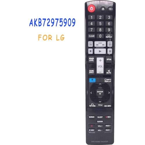 New Original Remote Control AKB72975909 For LG DVD HOME THEATER Remoto Controller 32 42 47 50 Fernbedienung
