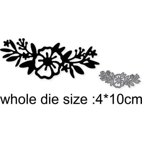 Flower Border Cutting dies New 2021 Metal Cutting Dies For Scrapbooking and Card Making Decorative Embossing Die Cut Craft dies