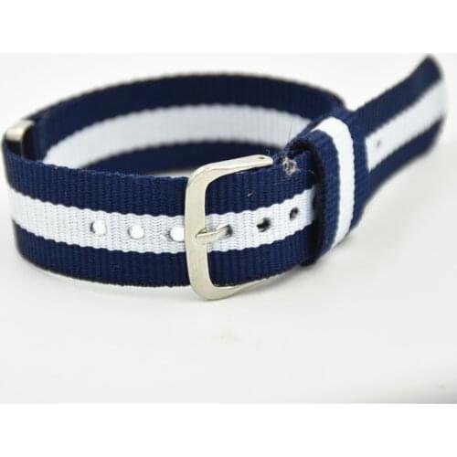 NEW 18mm 20mm Army Sports nato fabric Nylon watchband Buckle belt For Daniel Wellington Band For 007 James bond DW Watch Strap