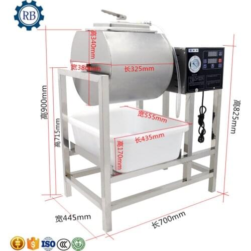 Widely application meat tumbler marinator machine meat tumbling machine meat/pork/fish marinating machine