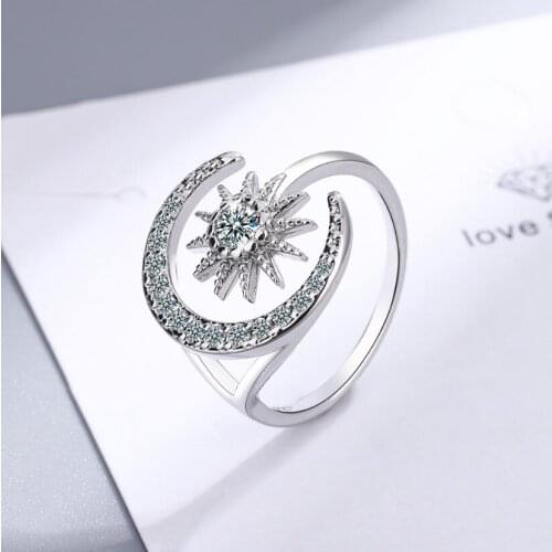 SMTCAT Women's Silver Rings