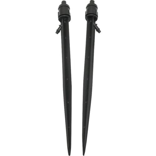 Adjustable 7.5mm To 4/7mm Hose Interface Sprinkler Nozzles Ground Insertion Bracket industrial irrigation 5 Pcs