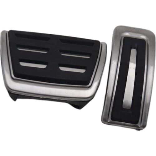 Steel Automatic Accelerator Pedals Pads Cover for Golf 4 Jetta MK4