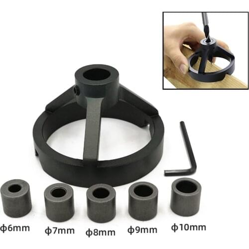 Vertical Drill Guide Fixtures Pocket Hole Jig Positioner Straight Angle Guide Doweling Jig Hole Punche For Carpentry DIY Tools